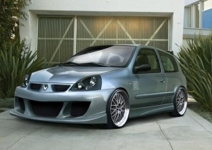 PARE CHOC AVANT RENAULT CLIO II PHASE 2 "MOHAVE" (2001/2006)