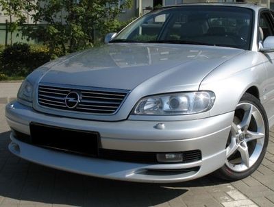 LAME DE PARE CHOC AVANT OPEL OMEGA B PHASE 2 LOOK RS TGT (10-1999/2003)