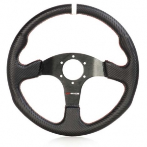 VOLANT 35 CM GP RACE CARBON LOOK