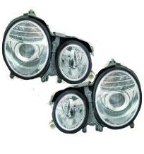 PHARES ANGEL EYES MERCEDES CLASSE E W210 PHASE 2 (1999/2002) LOOK W211