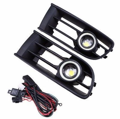 ECLAIRAGE DE JOUR TYPE "ANGEL EYES LEDS" VW POLO 9N POUR ECLAIRAGE AVEC ANTIBROUILLARDS (2001/2005)