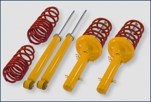 ENSEMBLE AMORTISSEURS ET RESSORTS COURTS FORD KA TYPE RU8 (12-2008/2016)