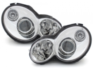 HEADLIGHTS MERCEDES CLASSE C W203 SPORT COUPE AVEC REGLAGE PNEUMATIQUE (2001/2004)