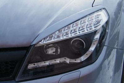 PAUPIERES DE PHARES POUR OPEL ASTRA H TOUS MODELES CS STYLE (2004/2009)