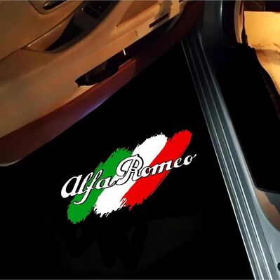 ECLAIRAGE WELCOME LIGHT siglé GAMME ALFA ROMEO
