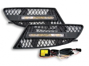 ECLAIRAGE DE JOUR TYPE "RUNNING DAYLIGHTS" SEAT LEON 1P PHASE 1 SANS ANTIBROUILLARDS D'ORIGINE (2005/05-2009)