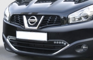 ECLAIRAGE DE JOUR TYPE "RUNNING DAYLIGHTS" NISSAN QASHKAI PHASE 2 (03-2010/11-2013)