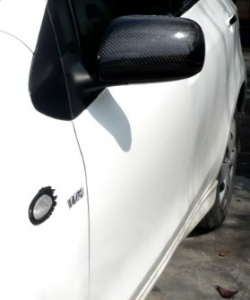 COQUES DE RETROS CARBONE TOYOTA YARIS XP9 (2006/2011)