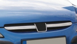 ENJOLIVEUR DE CALANDRE SUPERIEURE CHROME PEUGEOT 307 PHASE 1 (2001/04-2005)