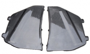 CACHES BATTERIE CARBONE NISSAN R35 GTR (2007/2015)