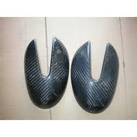COQUES DE RETROVISEURS CARBONE POUR SMART 450 FACELIFT (03-2002/2007)