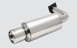 SILENCIEUX ARRIERE INOX MITSUBISHI LANCER EVO VII 2.0L (2001/2004)