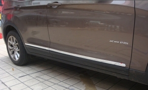 BAGUETTES LATERALES CHROMEES BMW X3 F25 (2010/2017)