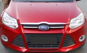 ENJOLIVEUR DE CAPOT AVANT CHROME FORD FOCUS III PHASE 1 (011/10-2014)