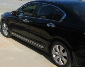 BAGUETTES LATERALES CHROMEES HONDA ACCORD (2008/2013)