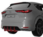 DIFFUSEUR DE PARE CHOC ARRIERE (RAJOUT CENTRAL) MAZDA CX-60 CNC "DTM LOOK" (2021/2024)