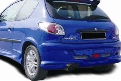 PARE CHOC ARRIERE PEUGEOT 206 CPN DESIGN (1998/2009)
