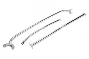 KIT BARRES ANTI RAPPROCHEMENT ALU AUDI A3 8L (1996/2003), SEAT Toledo 1M (1999/2005), SEAT Leon 1M (1999/2005), SKODA Octavia 1U (1997/2004),VW Golf IV 1J (1998/2004), VW Bora 1J(1999/2005)