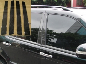 MONTANTS DE PORTES CARBONE MERCEDES ML164 (2005/2011)