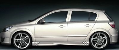 JEU DE BAS DE CAISSE OPEL ASTRA H 5 PORTES ST LINE (2004/2010)