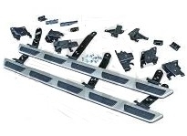 JEU DE BAS DE CAISSE AUDI Q5 TYPE MARCHE PIEDS EN ALU BROSSE (2008/2016)