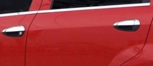ENTOURAGES DE VITRES CHROMES(AVANT OU AVANT+ARRIERE) FIAT GRANDE PUNTO (08-2005/2012)