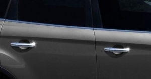 ENJOLIVEURS DE POIGNEES DE PORTES CHROMES(AVANT+ARRIERE) FORD KUGA (2008/2012)