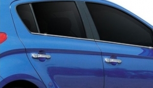 ENTOURAGES DE VITRES CHROMES(AVANT+ARRIERE) HYUNDAI I 20 (2007/2014)