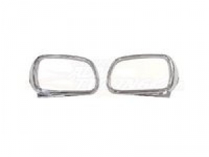 JEU D'ENTOURAGES DE COQUES DE RETROS CHROMES PEUGEOT 307 (2001/2008)