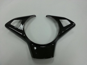 COUVRE VOLANT "M" EN CARBONE POUR BMW SERIE 5 M5 E60/E61 (2005/2010)