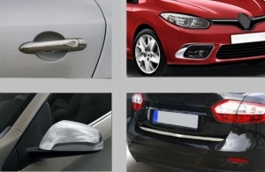 KIT EXTERIEUR CHROME RENAULT FLUENCE PHASE 1 (2009/2013)