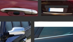 KIT EXTERIEUR CHROME RENAULT SCENIC II (2006/2012)