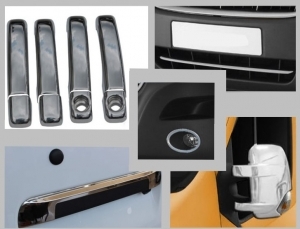 KIT EXTERIEUR CHROME RENAULT MASTER III Phase 1 (2010/2014)
