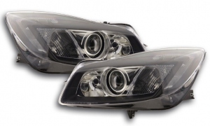 PHARES A LEDS REAL DRL OPEL INSIGNIA 2008/2013 (avec vrais feux de jour et clignotants standard) phare xenon insignia