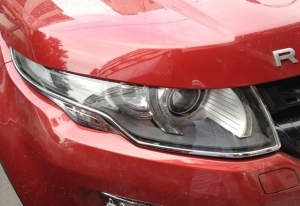 JEU DE MASQUES DE PHARES CHROMES RANGE ROVER ÉVOQUE (2012/2018)