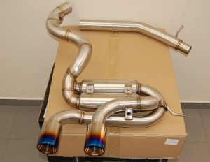 LIGNE D'ECHAPPEMENT INOX VW GOLF VI R euroline 5éààç:éà&"°