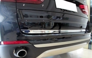 BARRETTE DE COFFRE CHROMEE INFERIEURE BMW X5 F15 (2013/2018)