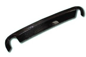 DIFFUSEUR DE PARE CHOC ARRIERE EN CARBONE POUR AUDI A4 B6 STANDARD ( Sauf Sline).DUAL TYPE A (2001/2004)
