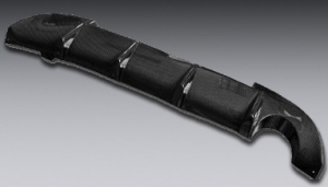 DIFFUSEUR ARRIERE EN CARBONE MITSUBISHI EVO 9 (2005/2007)