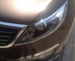 ENJOLIVEURS DE CONTOURS DE PHARES CHROMES KIA SPORTAGE (2010/2014)