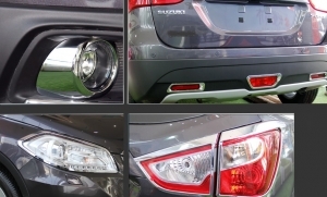 KIT EXTERIEUR CHROME SUZUKI 200 SX4 (2013/2016)