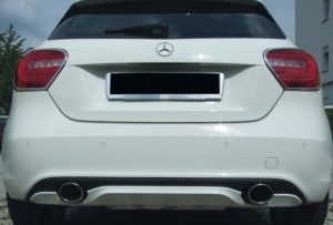 COUVRE DIFFUSEUR ARRIERE MERCEDES CLASSE A W176 CMC (2012/2018)