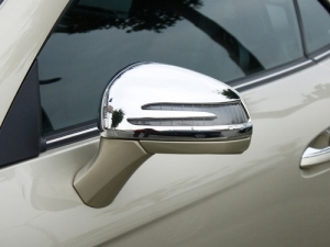COQUES DE RETROS CHROMEES MERCEDES SLK /SLC R172,SL R231 OU SLS W197 (2011/2016)