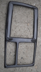 ENJOLIVEUR DE CONSOLE CENTRALE EN CARBONE MITSUBISHI EVO X (2008/2015)