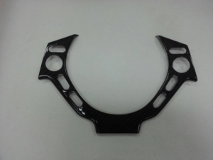 ENJOLIVEUR DE VOLANT D'ORIGINE EN CARBONE NISSAN R35 GTR (2007+)