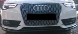 LAME DE PARE CHOC AVANT CARBONE AUDI A5 COUPE,CABRIOLET OU SPORTBACK FACELIFT (11-2011/05-2016)