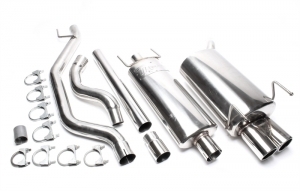 LIGNE COMPLETE D ECHAPPEMENT EN INOX TYPE GROUPE A OPEL VECTRA C BERLINE  / Type Z-C 1.6 + 1.6-16V +1.8 + 1.8-16V + 2.2l-16V + 2.0l-DTI-16V + 2.2l-DTI-16V (2002/2008)