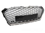 CALANDRE LOOK RS5 SILVER AUDI A5/S5 B9 PHASE 1 (2016/11-2019)