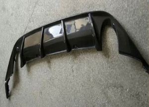 DIFFUSEUR ARRIÈRE EN CARBONE TYPE DTM EVO POUR GOLF VII STANDARD PHASE 1 (2012/02-2017)