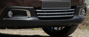 CALANDRE INFERIEURE CHROMEE PEUGEOT 2008 PHASE 1 (2012/02-2016)